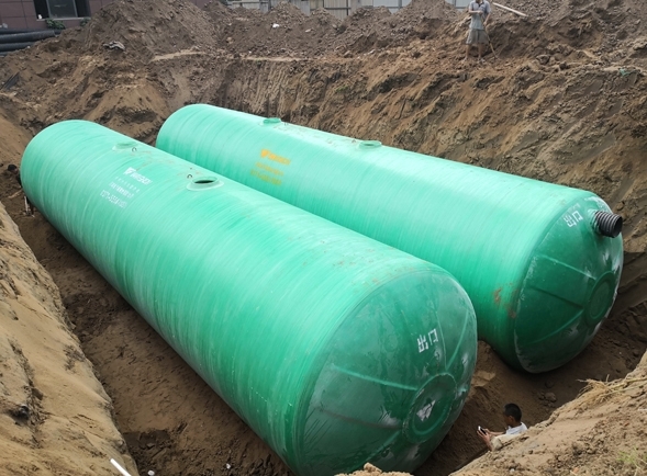 玻璃钢化粪池回填前为什么要灌满水