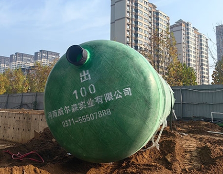 玻璃钢化粪池回填的重要性
