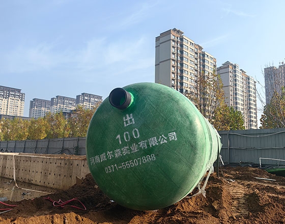 玻璃钢化粪池在雨季如何防止渗漏