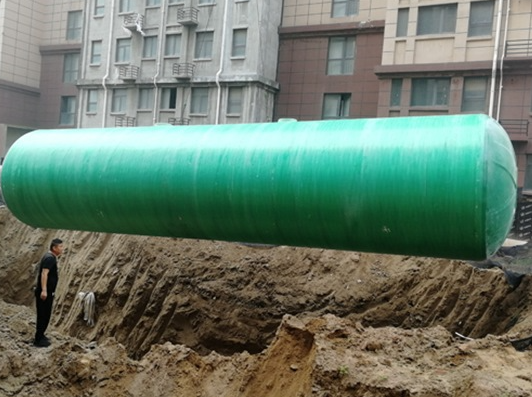 玻璃钢化粪池易损坏？从基础安装找原因