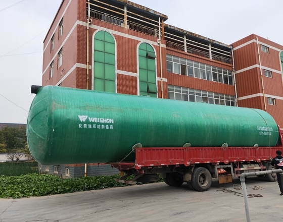 玻璃钢化粪池埋地安装注意事项有哪些